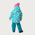 Комплект из куртки и полукомбинезона детский «Рикки», рост 110 см, цвет бирюзовый - Фото 2