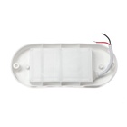 Светильник светодиодный герметичный, 12 Вт, 1100 лм, IP65, 6500К, 220 В, овал, белый - Фото 3