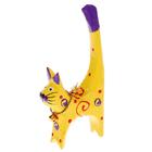 Подставка для колец "Кошка" 10,5 см дерево албезия  МИКС - Фото 6