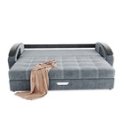 Диван прямой «Дубай 1», еврокнижка, ППУ, велюр, цвет селфи 15 - Фото 2