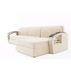 Угловой диван «Дубай 1», угол правый, еврокнижка, МДФ венге, цвет селфи 01 - Фото 4