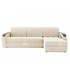 Угловой диван «Дубай 1», угол правый, еврокнижка, МДФ венге, цвет селфи 01 - Фото 5