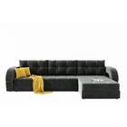 Угловой диван «Элита 3», угол правый, пантограф, велюр, цвет селфи 07, подушки селфи 08 - Фото 1