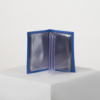 Визитница, цвет синий - Фото 3