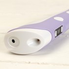 Комплект в тубусе 3Д ручка с дисплеем фиолетовая + пластик PLA 15 цветов по 10 метров - Фото 6