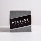 Коробка бонбоньерка, упаковка подарочная, «Present», 6.5 х 6.5 х 6.5 см - Фото 3