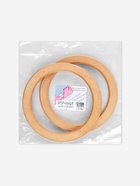 Ручки для сумки деревянные, d=10.2 / 13.2 см, 2 шт., бежевые - Фото 6