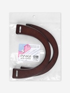 Ручки для сумки деревянные, 11.5×17 см, цвет коричневый - Фото 7