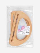 Ручки для сумки деревянные, 10×18 см, 2 шт., бежевые - Фото 7