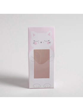 Коробка складная «Кот», 14 х 5.5 х 3.5 см