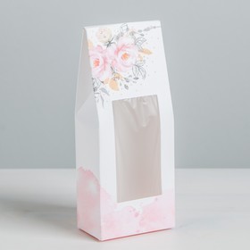 Коробка складная «With Love», 6 × 14,5 × 3,5 см
