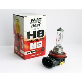 Лампа автомобильная AVS Vegas, H8,12 В, 35 Вт