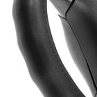 Оплетка на руль AVS GL-165M-B, размер M, черный - Фото 2