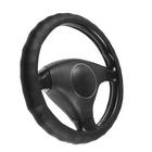 Оплетка на руль AVS GL-165S-B, размер S, черный - Фото 3