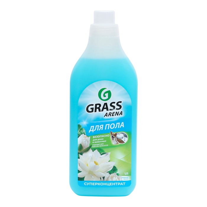 Средство для мытья полов с полирующим эффектом ARENA «Водяная лилия», 1 л - Фото 1