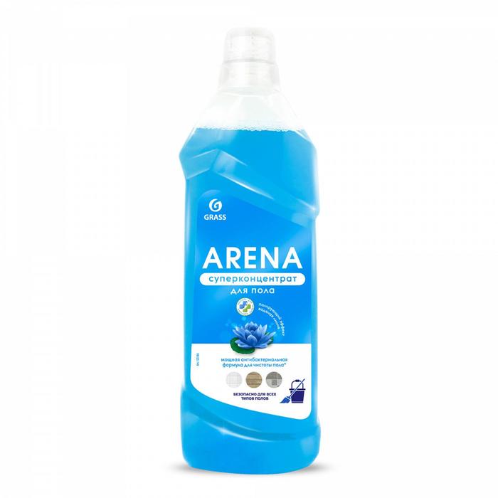 Средство для мытья полов с полирующим эффектом ARENA "Водяная лилия", 1 л - Фото 1