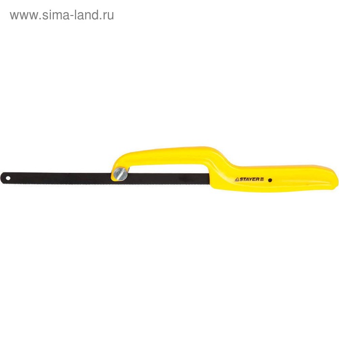 Ножовка-ручка по металлу STAYER 1571_z01, 300 мм, 24 TPI, пластиковая рукоятка, винтовой тип   47817 - Фото 1