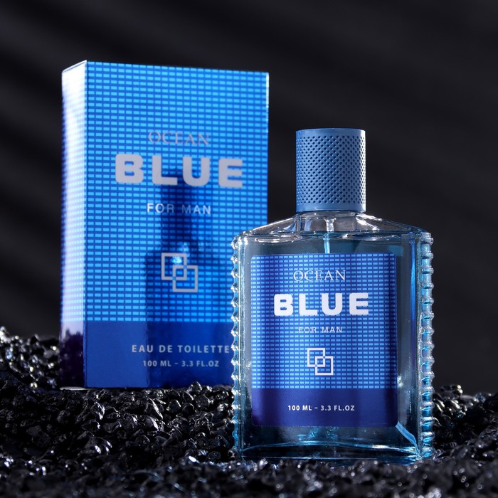 Туалетная вода мужская Ocean Blue, 100 мл (по мотивам Blue Label (Givenchy) - Фото 1