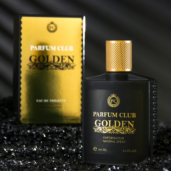 Туалетная вода мужская Parfum Club Golgen, 100 мл (по мотивам 1 Million (P.Rabanne)
