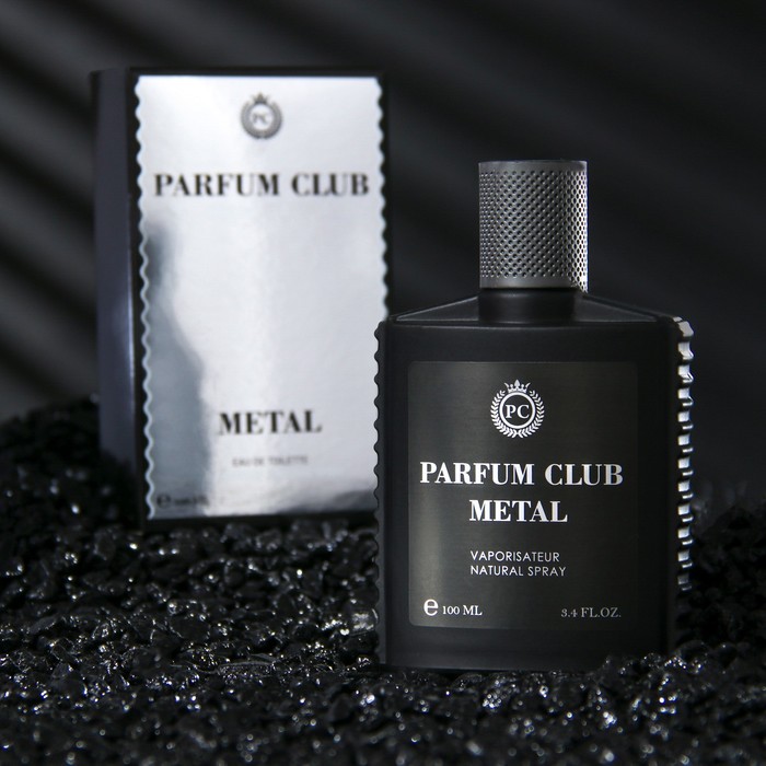Туалетная вода мужская Parfum Club Metal, 100 мл (по мотивам Egoiste Platinum (Chanel) - Фото 1