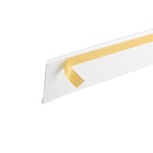 Ценникодержатель полочный самоклеящийся, DBR=39, 1000 мм, белый - Фото 1