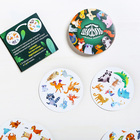 Настольная игра на реакцию и внимание «Дуббль. Веселые зверята», 55 карт, 5+ - Фото 4