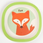 Тарелка детская из бамбука, рисунок МИКС - фото 53911199