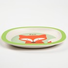 Тарелка детская из бамбука, рисунок МИКС - фото 53911194