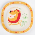 Тарелка детская из бамбука, рисунок МИКС - фото 53911191