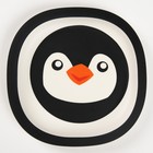 Тарелка детская из бамбука, рисунок МИКС - фото 53911190