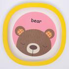 Тарелка детская из бамбука, рисунок МИКС - фото 53911193