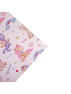 Бумага упаковочная глянцевая двухсторонняя «Единорожки», 70×100 см - фото 24451891