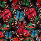 Бумага упаковочная глянцевая двухсторонняя «Бабочки», 70 х 100 см - фото 60894912