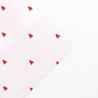 Бумага упаковочная глянцевая двухсторонняя «С любовью», 70 х 100 см - Фото 2