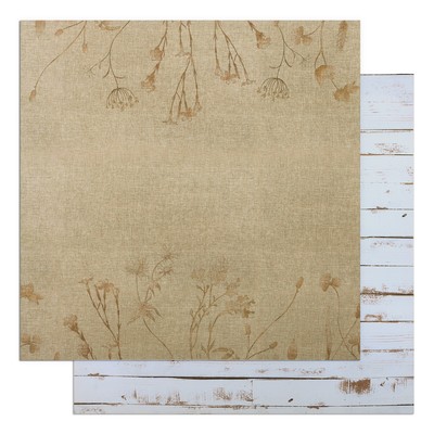 Фотофон двусторонний "Белые доски - Рогожка" 45 х 45 см, переплётный картон, 980 г/м