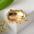 Брошь «Ёжик» лесной, цвет розовый в золоте - Фото 3