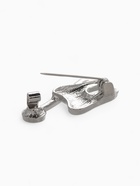 Брошь «Зуб с зеркалом», цвет белый в серебре - Фото 3