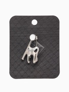 Брошь «Зуб с зеркалом», цвет белый в серебре - Фото 4