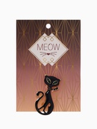 Брошь «Кошка» мур-мур, цвет чёрный в золоте - Фото 5