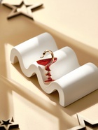 Брошь «Змея в геральдике» знак медицины, цвет красный в золоте - Фото 4