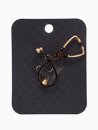 Брошь «Стетоскоп», цвет чёрный в золоте - Фото 4