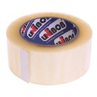 Клейкая лента UNIBOB с индивидуальным стикером 48 мм × 132 м 40 мкм, прозрачная - Фото 1