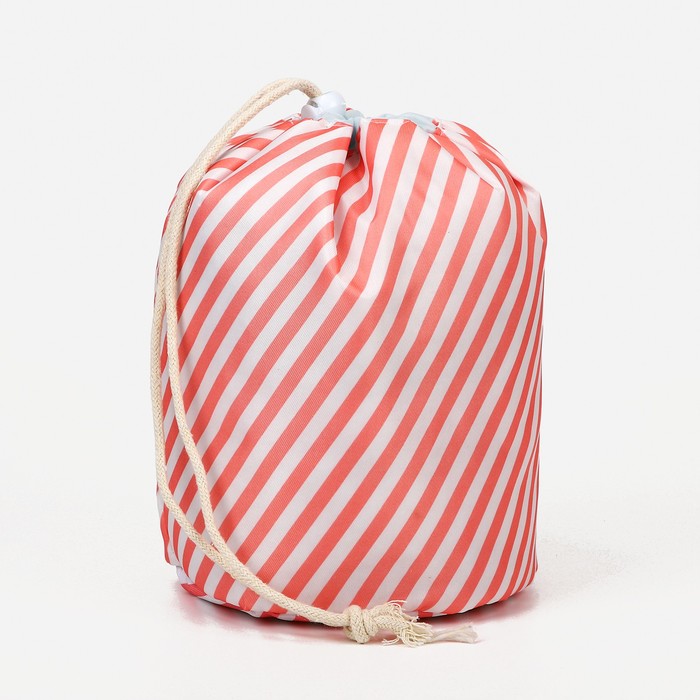 Косметичка на шнуре, с кошельком, цвет розовый 19205