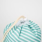 Косметичка на шнурке, с кошельком, цвет зелёный - фото 25462414