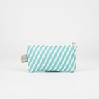 Косметичка на шнурке, с кошельком, цвет зелёный - фото 25462418