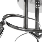 Люстра ГАЛЛОП 430531 3хE27 60Вт хром 36х36х19 см - фото 21014975