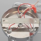 Люстра ГАЛЛОП 430531 3хE27 60Вт хром 36х36х19 см - фото 21014976