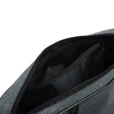 Папка с ручками текстильная А4, Офис - премиум «Графит», для бумаг, для офиса, 350×270×60 мм, ПДМ-111