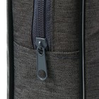 Папка с ручками текстильная А4, Офис - премиум «Графит», для бумаг, для офиса, 350×270×60 мм, ПДМ-111 - Фото 8