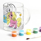 Кружка для росписи красками «Волшебные единороги» - Фото 4